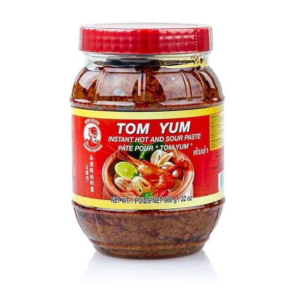 Tom Yum Paste, scharf und sauer für Suppen, 900g