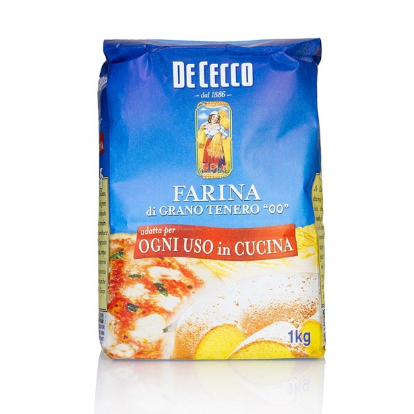 Nudel Mehl, fein, Tipo "00", De Cecco, 1 kg