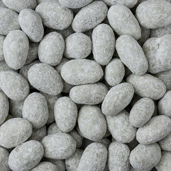 Valrhona "Amandes Gianduja", Mandeln in Gianduja, mit Puderzucker, 2 kg