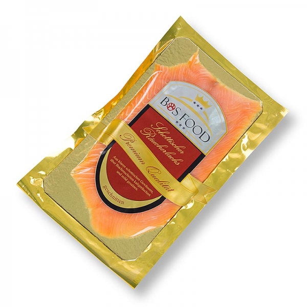 Schottischer Räucherlachs, geschnitten, 200g