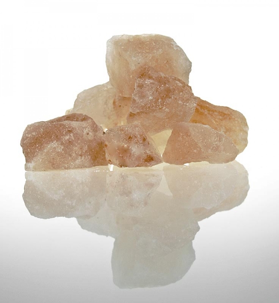 Pakistanisches Kristallsalz, rosa Brocken, 1 kg