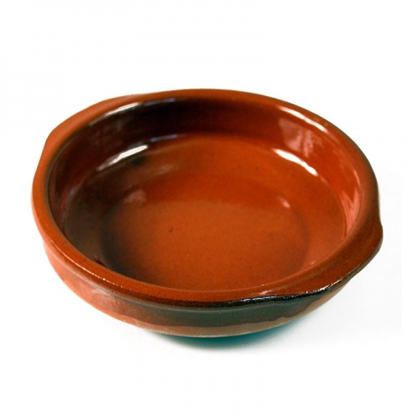 Tonschale - Cazuela, braun, glasiert, ø 14-15cm, 1 St