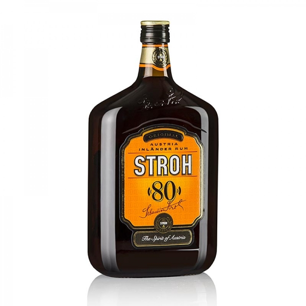 Stra Rum ESCA Nahrungsmittel - Stroh-Rum, 80% vol., 1 l