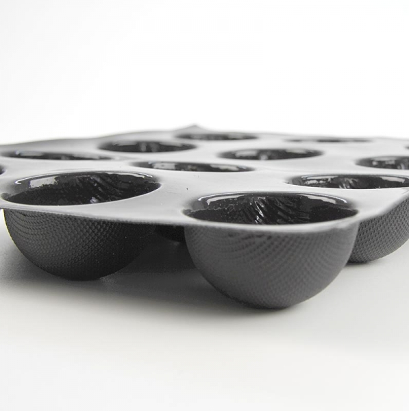 Flexipan Matte 40x30cm, 12 Halbkugeln, ø 70mm, 40mm tief, 105ml, No.2268, 1 St