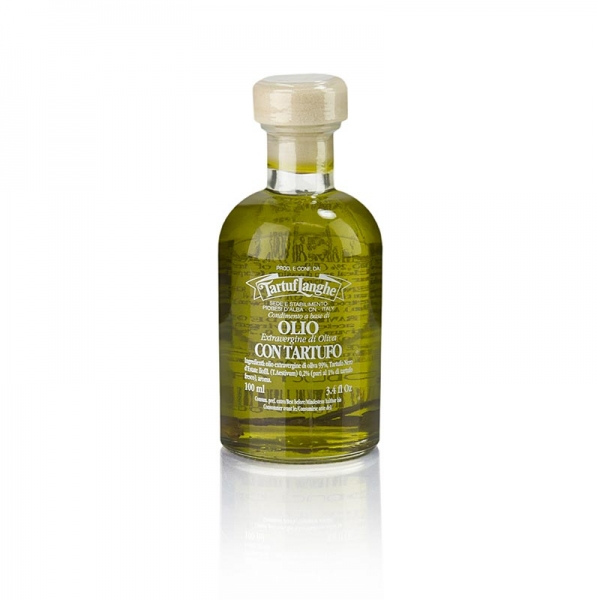 Olivenöl Extra Vergine mit Sommertrüffel & Aroma (Trüffelöl), Tartuflanghe, 100 ml