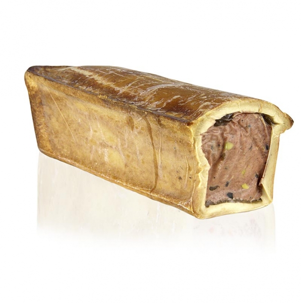 Trüffel Pâté, mit Wintertrüffel, Farce vom jungen Schwein, TK, 500g