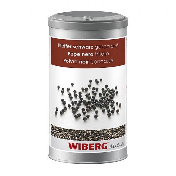 Pfeffer schwarz, geschrotet, 515g