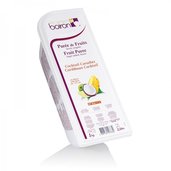 Püree-Karibik Cocktail (Cocktail Caraibes), mit Rum 1% vol., TK, 1 kg