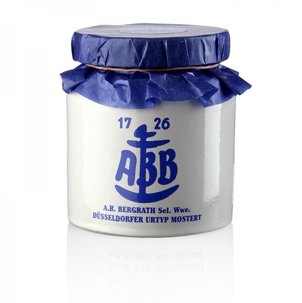 Düsseldorfer ABB-Senf - Das Original im Steinkrug, mittelscharf, 250 ml