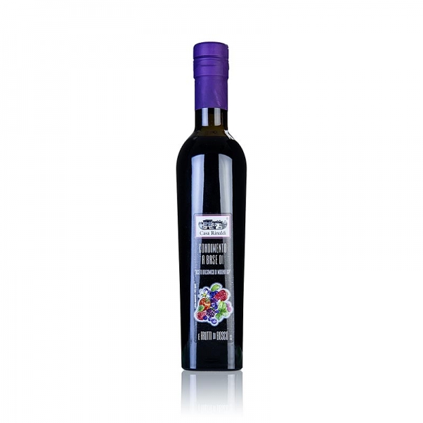 Aceto Balsamico Würze mit Waldbeeren, 6% Säure, Casa Rinaldi, 250 ml
