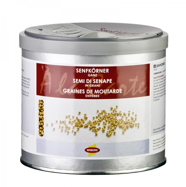 Senfkörner, ganz, 380g