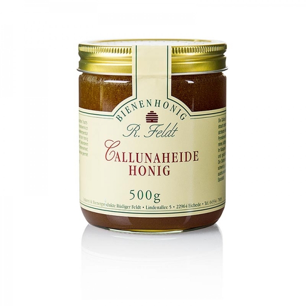 Callunaheide-Honig, rotbraun, cremig, kräftiges Aroma, 500g