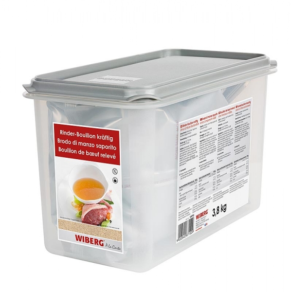 Rinder-Bouillon, kräftig, für 172 Liter, 3,8 kg