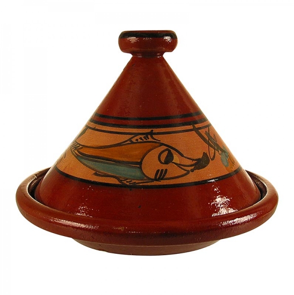 Cous-Cous Topf aus Tonerde - Tajine/Tagine, groß, ø 32cm außen, ca. 25cm hoch, 1 St