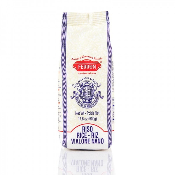 Vialone Nano, Risotto Rundkornreis, Ferron, 500g
