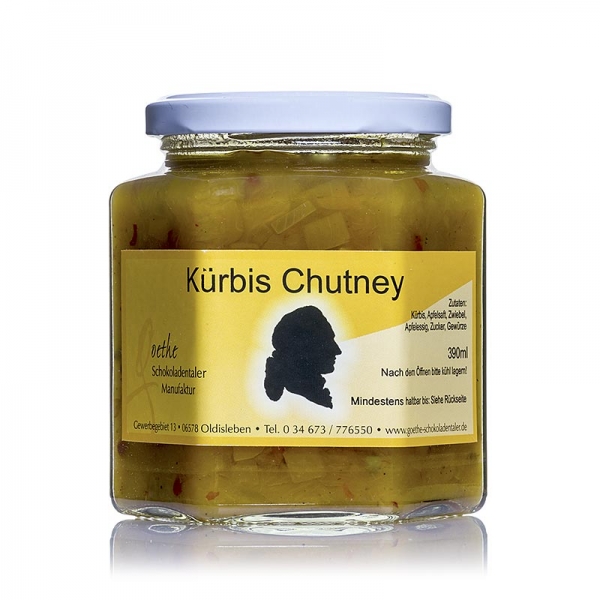 Goethe Manufaktur - Kürbis Chutney, 390g