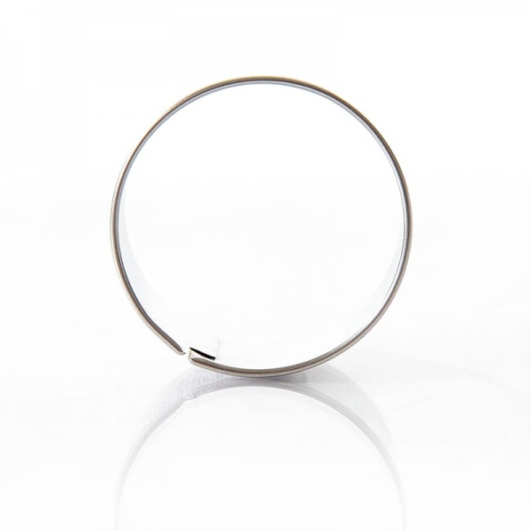 Edelstahlring-Ausstecher, glatt, ø 5cm, 2,5cm hoch, 0,3mm stark, 1 St