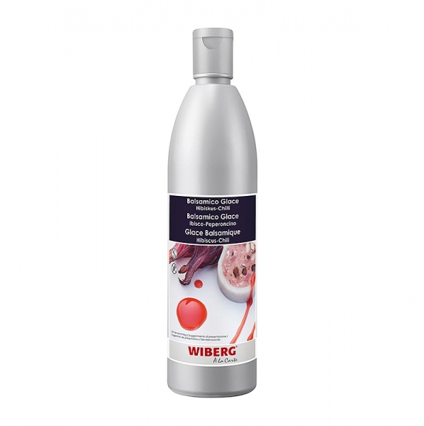 WIBERG Crema di Aceto, Hibiskus-Chili, Squeeze Flasche, 500 ml