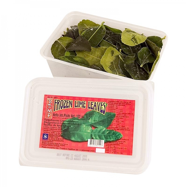 Limettenblätter/ Kaffirblätter, TK, 100g