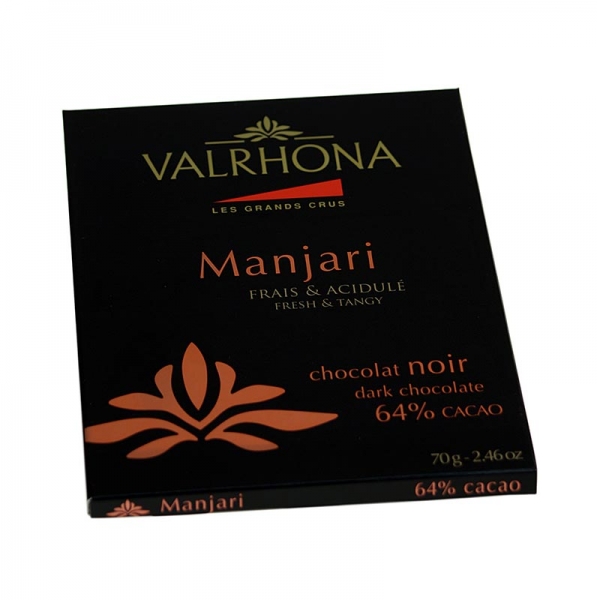 Manjari - Bitterschokolade, 64% Kakao, Madagaskar, 70g