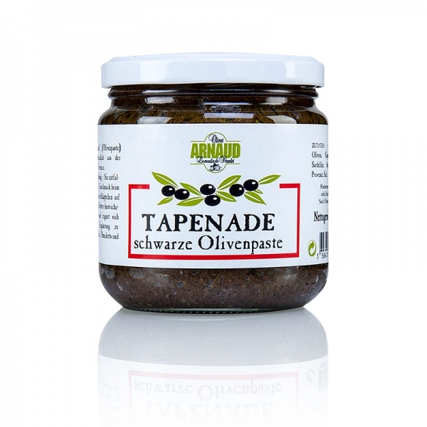 Oliven-Paste - Tapenade, schwarz, Arnaud, 400g