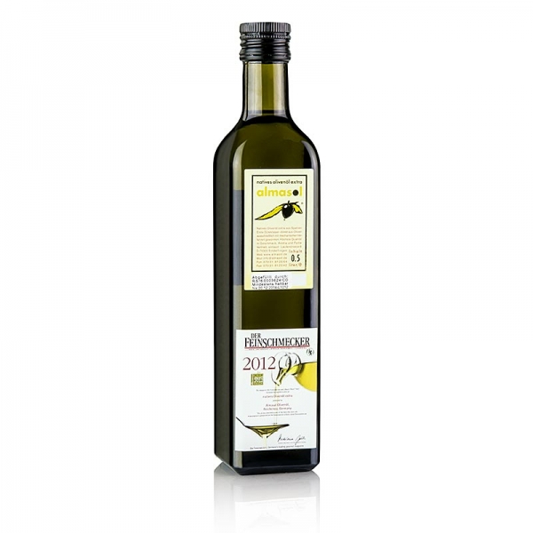 Almasol Olivenöl Extra Virgen, 0,2% Säure, Feinschmecker 2012, 500 ml