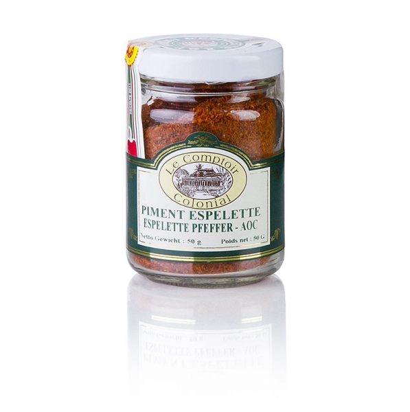 Piment d´Espelette, der französische "Pfeffer", Chilipulver, 50g