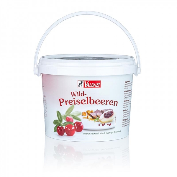 Wildpreiselbeeren, gezuckert, fest, 2 kg