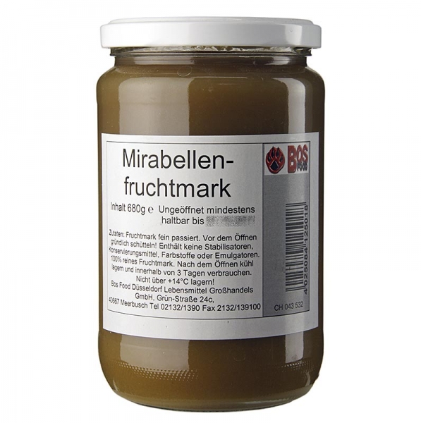 Mirabellen-Püree/Mark, fein passiert, 680g