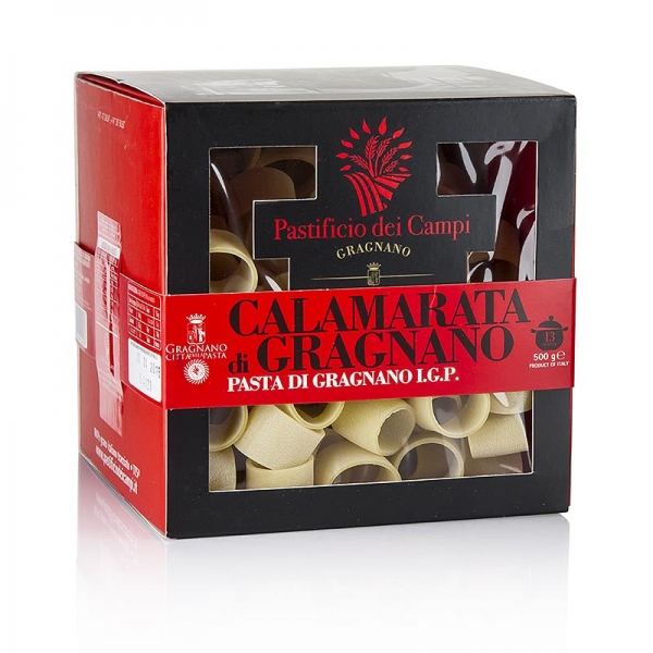 Pastificio dei Campi - No.56 Calamarata, ringförmig, Pasta di Gragnano IGP, 500g