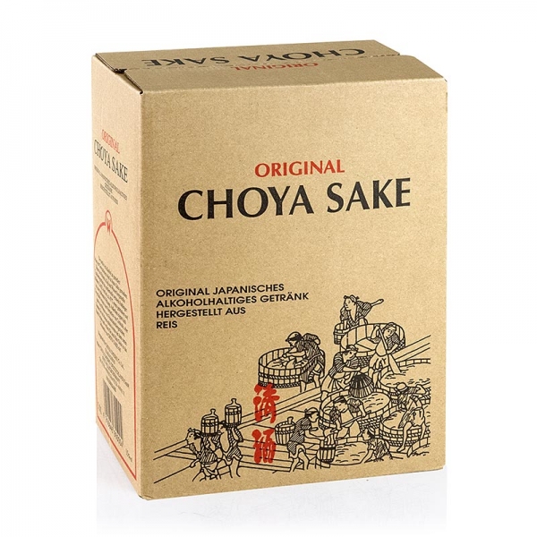 Choya Sake, 14,5% vol., aus Japan, 5 l