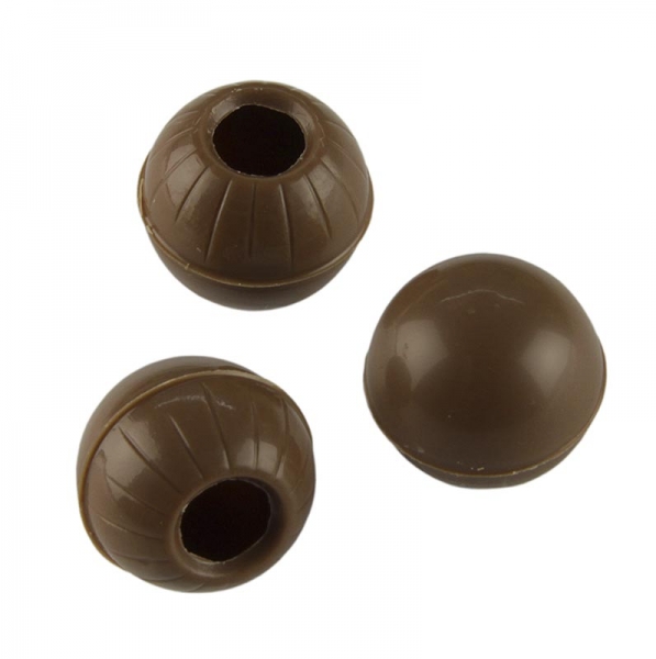 Trüffel-Hohlkugeln, Vollmilchschokolade, ø 25mm, Valrhona, 1,3 kg, 504 St