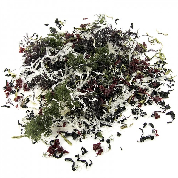 Kaiso Dried Seaweed Mix, Seetang getrocknet, 6 Algensorten für Kaiso Salat, 100g