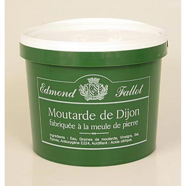 Dijon Senf, fein und scharf, Fallot, 4,75 l
