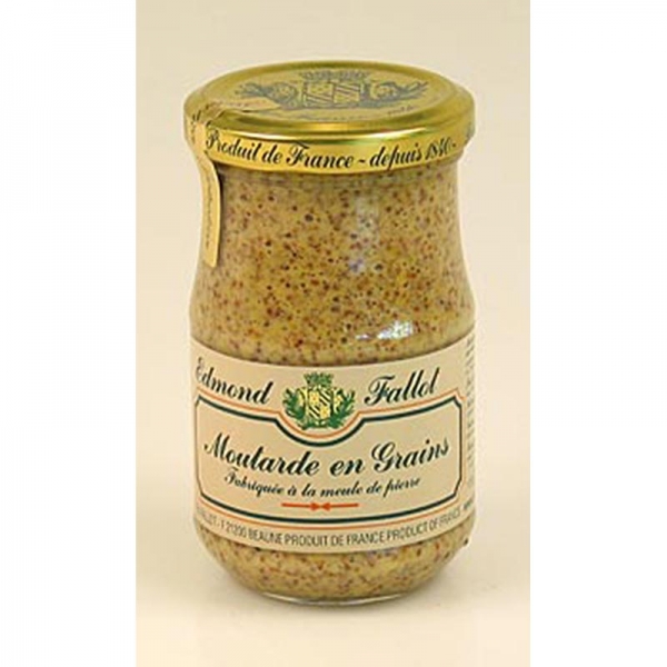Dijon Senf, grob, Fallot, 190 ml