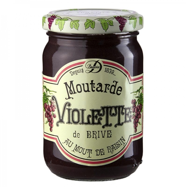 Violetter Senf, Moutarde Violette, 200g