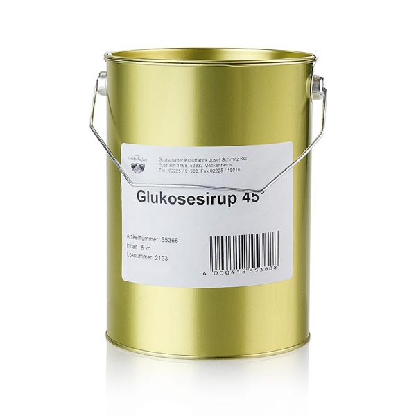 Glukosesirup 45° - Bonbonsirup, 5 kg