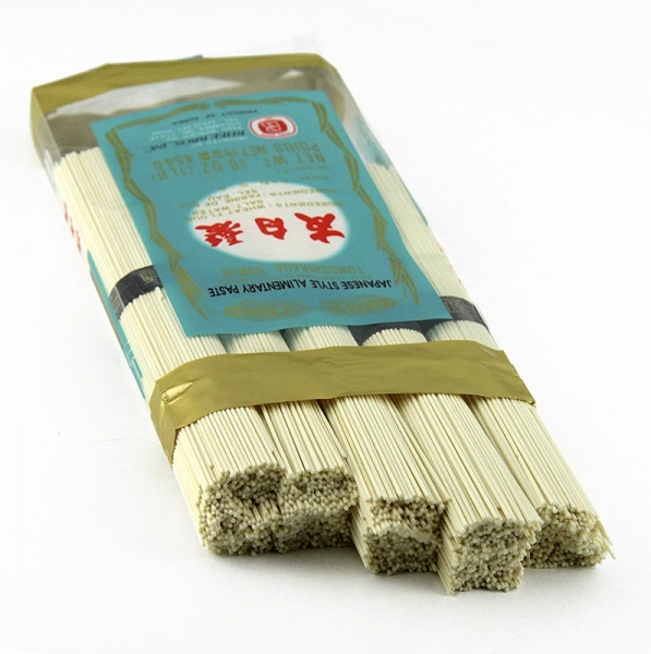 Somen Nudeln, Suppeneinlage aus Hartweizenmehl, hell, 453g