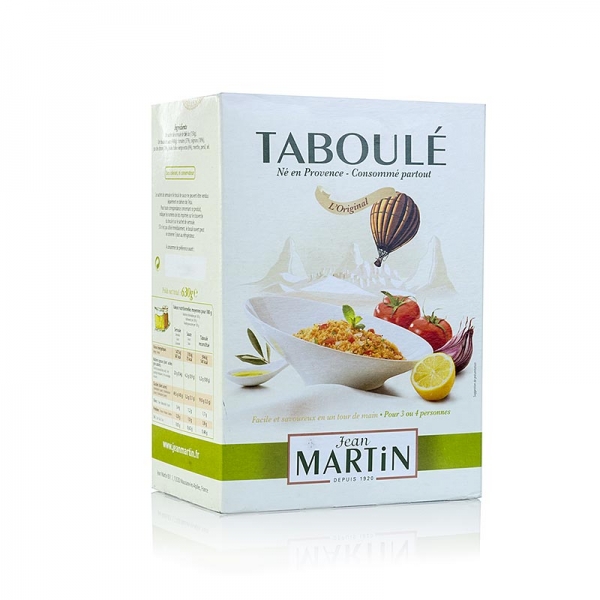 Taboulé Fertigmix, 1 Glas Sauce und 1 Beutel Cous-Cous, 630g