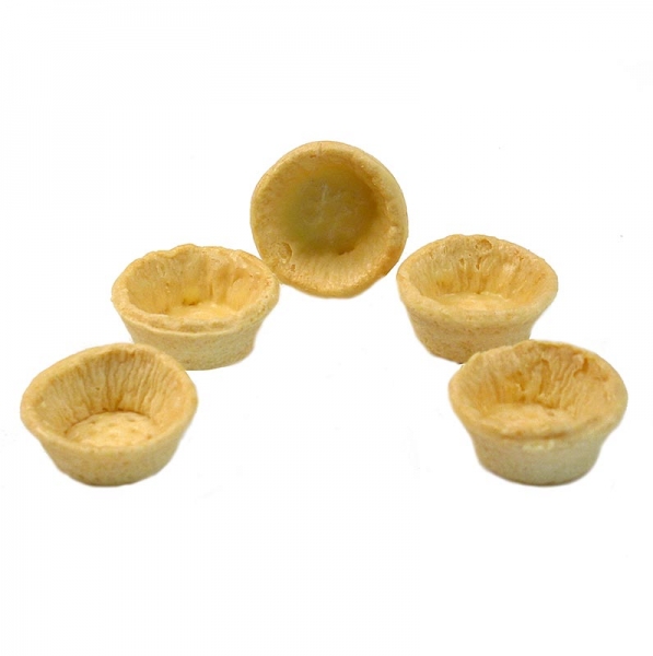 Snack-Tartelettes, rund, ø 4,2cm, hell, salzig, 990g, 160 St