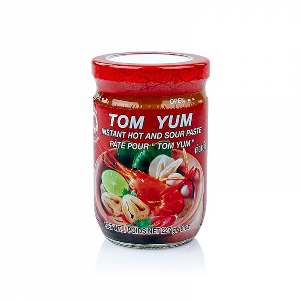 Tom Yum Paste, scharf und sauer für Suppen, 227g