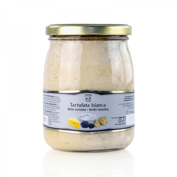 Trüffel-Creme, mit Sommer- und weißem Trüffel, Zigante Tartufi, 500g