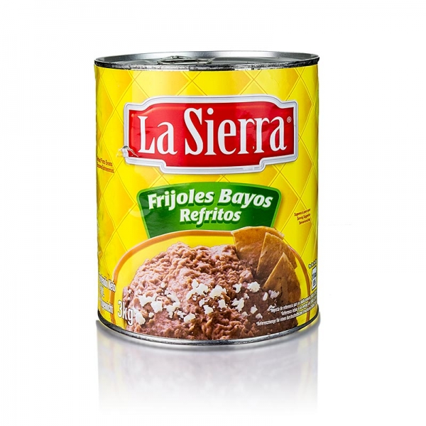 Refried Beans, braunes Bohnenmus/ Bohnenpaste, gewürzt, 3 kg