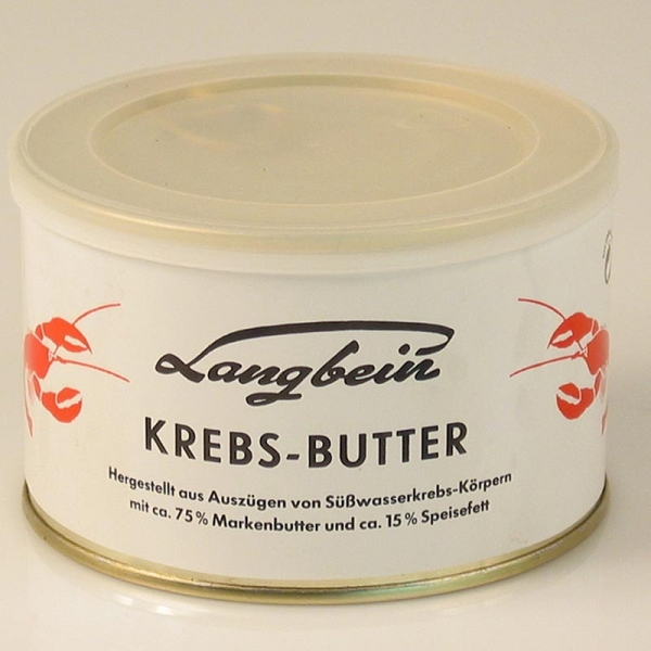 Krebs-Butter, von Langbein, 370g