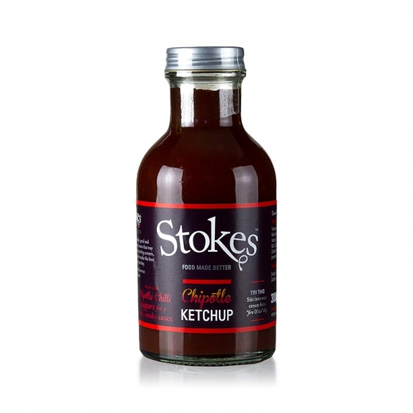 Stokes Chipotle Ketchup, scharf, 245 ml