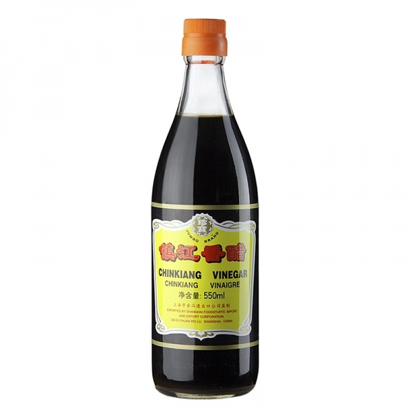 Schwarzer Reis Essig - Chinkiang Vinegar, 5,5% Säure, China, 550 ml