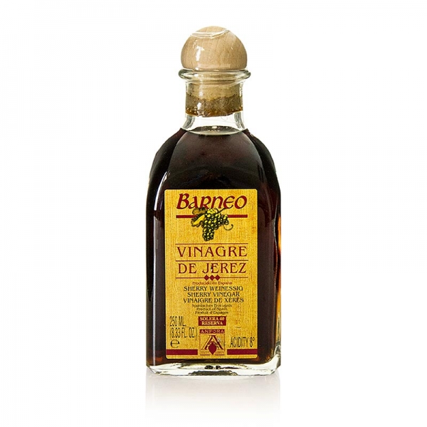 Sherry-Essig Solera Reserva, 40 Jahre, 8-9% Säure, Barneo, 250 ml