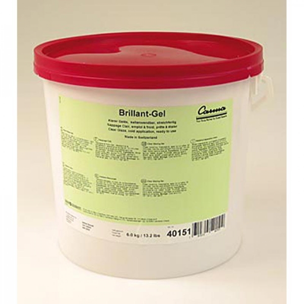 Brillant-Gel, klar, transparente Gelierung, kalt verwendbar, 6 kg