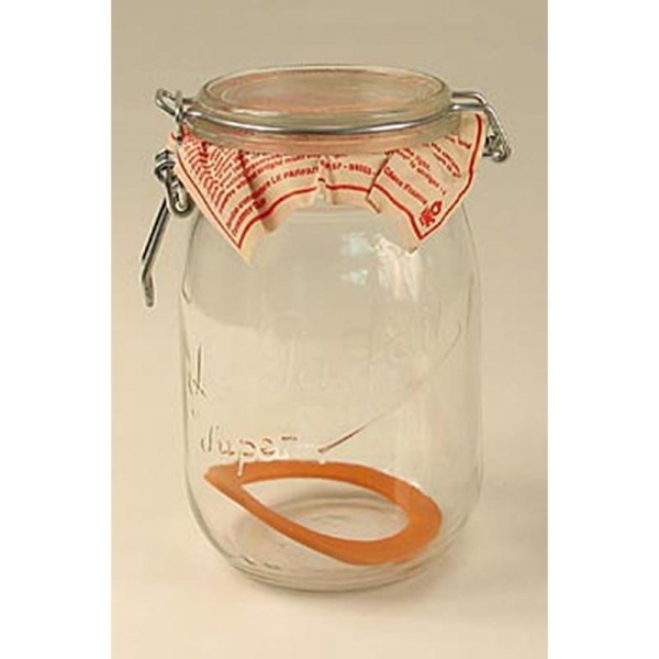 Drahtbügelglas - Bocal 1 Liter, rund, 1 St