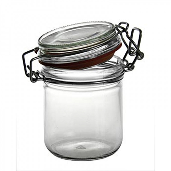 Drahtbügelglas - Terrine 350g, 436 ml, rund, 1 St